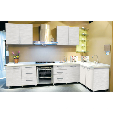 Moderno gabinete de cocina de panel MDF de Niza